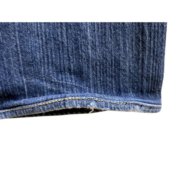 Rock & Republic Jeans Women Size 27 32x33 Blue Low Rise Wide Bottom Medium Wash - Picture 12 of 16